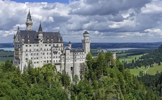 castle, palace, building, architecture, landmark, historic, historical, neuschwanstein castle, kristin, schwangau, bavaria, germany, castle, castle, castle, castle, castle, palace, building, germany, germany, germany (foto: jh146)