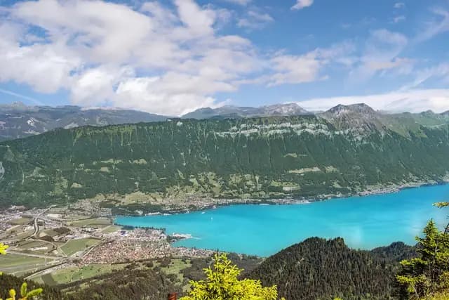landscape, lake, moutains, nature, darling, interlaken, switzerland (foto: ELG21)