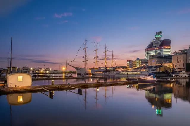little boom, nature, gothenburg, sea, port, water, solar, sweden, boat, ships, sailboat, houseboat, lifestyle (foto: mammela)