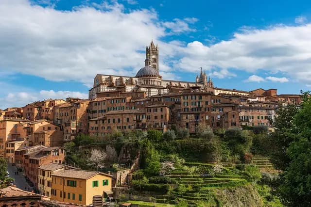 photo, siena, medieval city, architecture, culture, tower, church, religion, saint catherine of siena, tile roof, red house, tourism, italy, conservation, development planning, siena, siena, siena, siena, siena, italy, italy (foto: DUCTINH91)