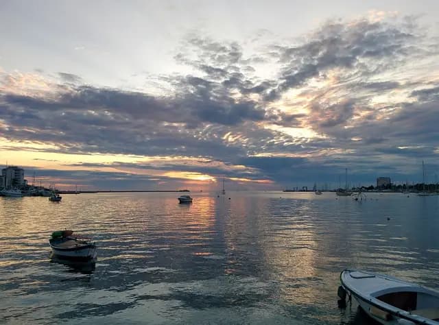 sunset, umag, nature, croatia, sea, istria, boats, it costs (foto: dariopagnoni)