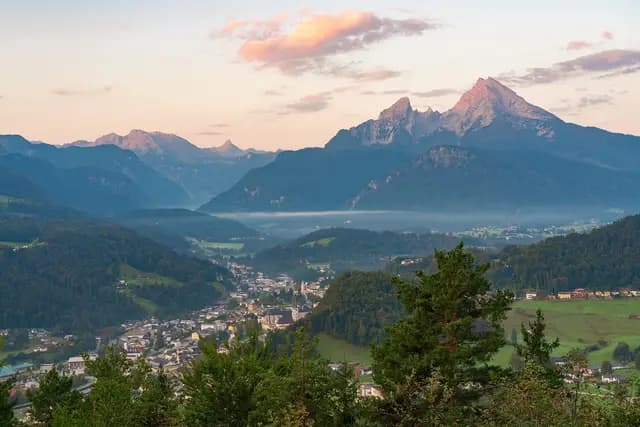 watzmann, berchtesgaden, mountain range, summit, panorama, dawn, nature, sunrise, landscape, bavaria (foto: ChiemSeherin)