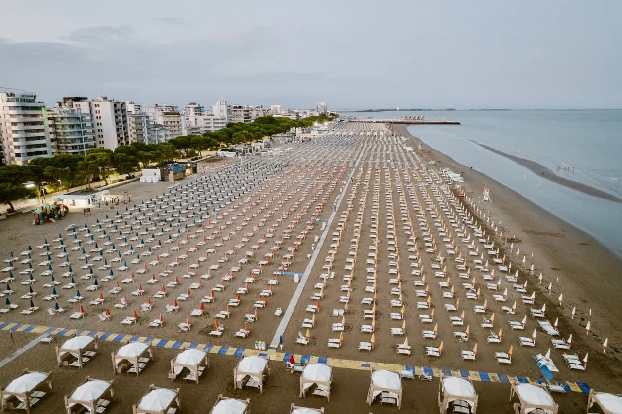 Standen ved Bibione